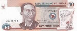 Philippinen 10 Piso 1985 p169b